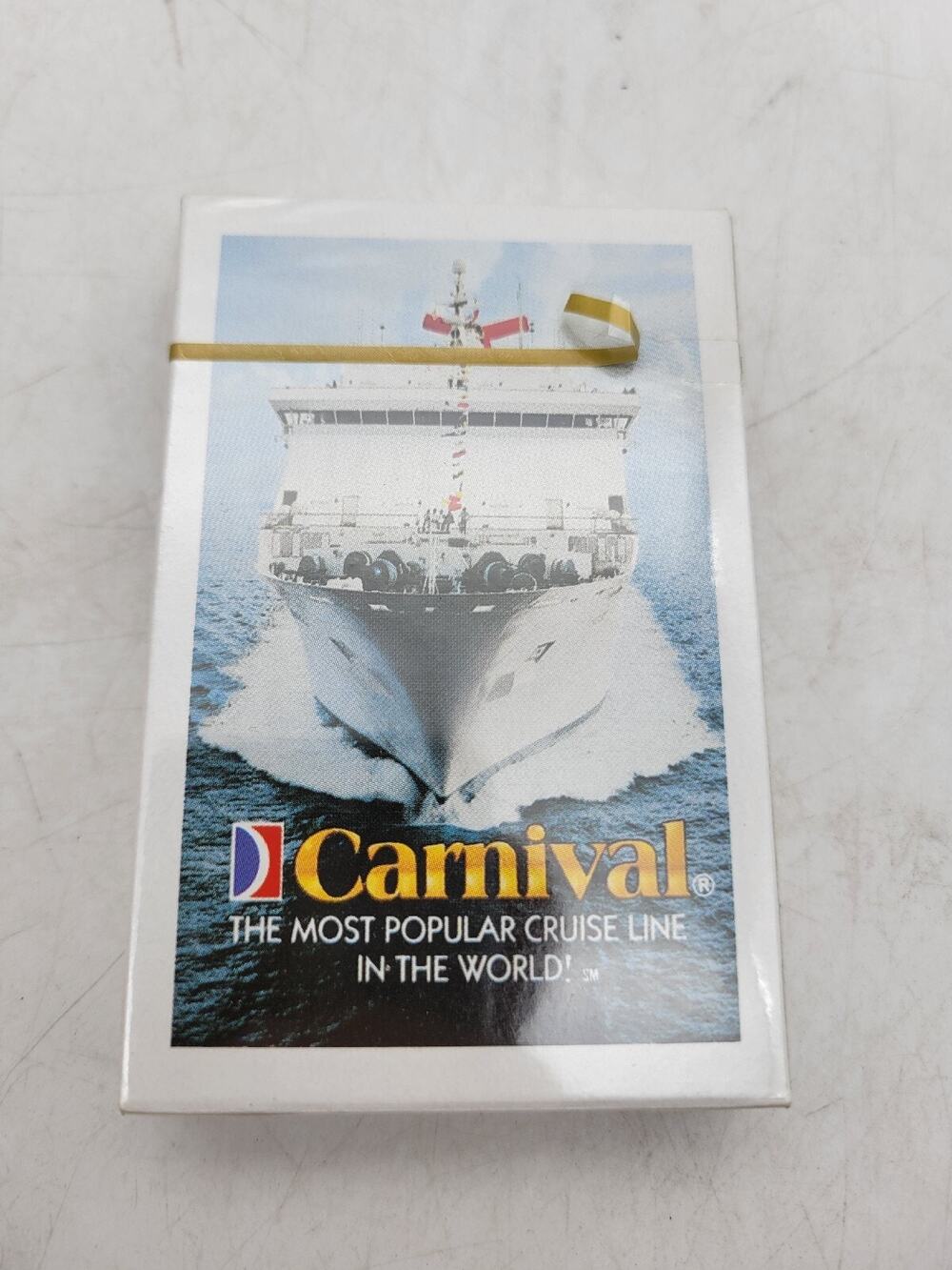 Carnival Cruise Deck Of Cards New Sealed